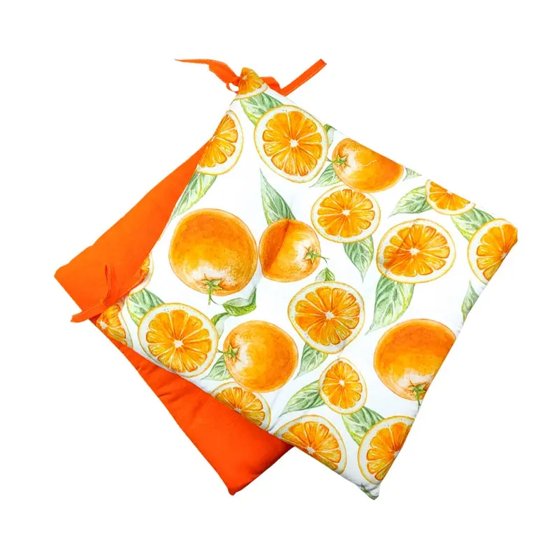 Conf.2 cuscini Trapuntini FRUITS cm.40x40