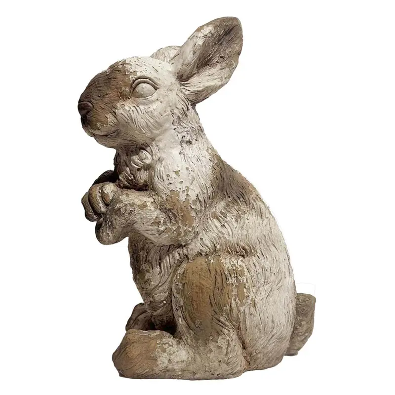 Coniglio decorativo serie Cortile Collection h. 40 cm.