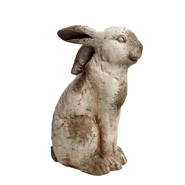 Coniglio Resina H31 cm Cortile Collection