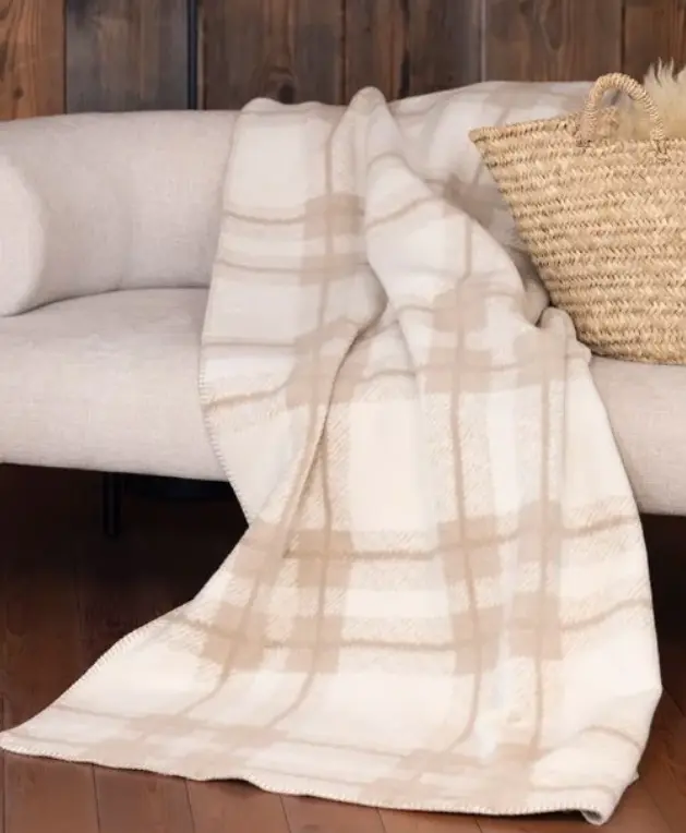 Coperta in caldo cotone a quadri