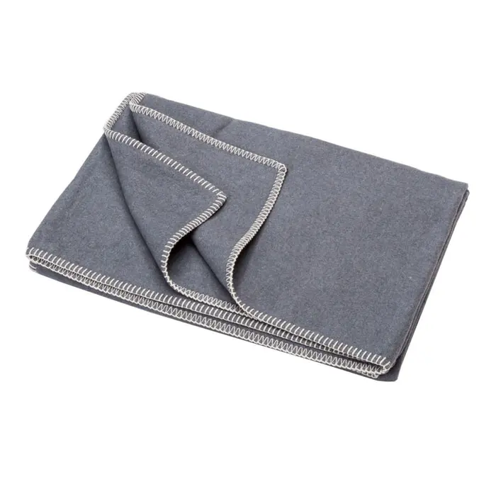 Coperta in caldo cotone grigio