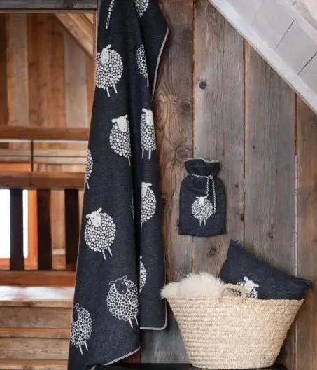 Coperta in cotone pecore