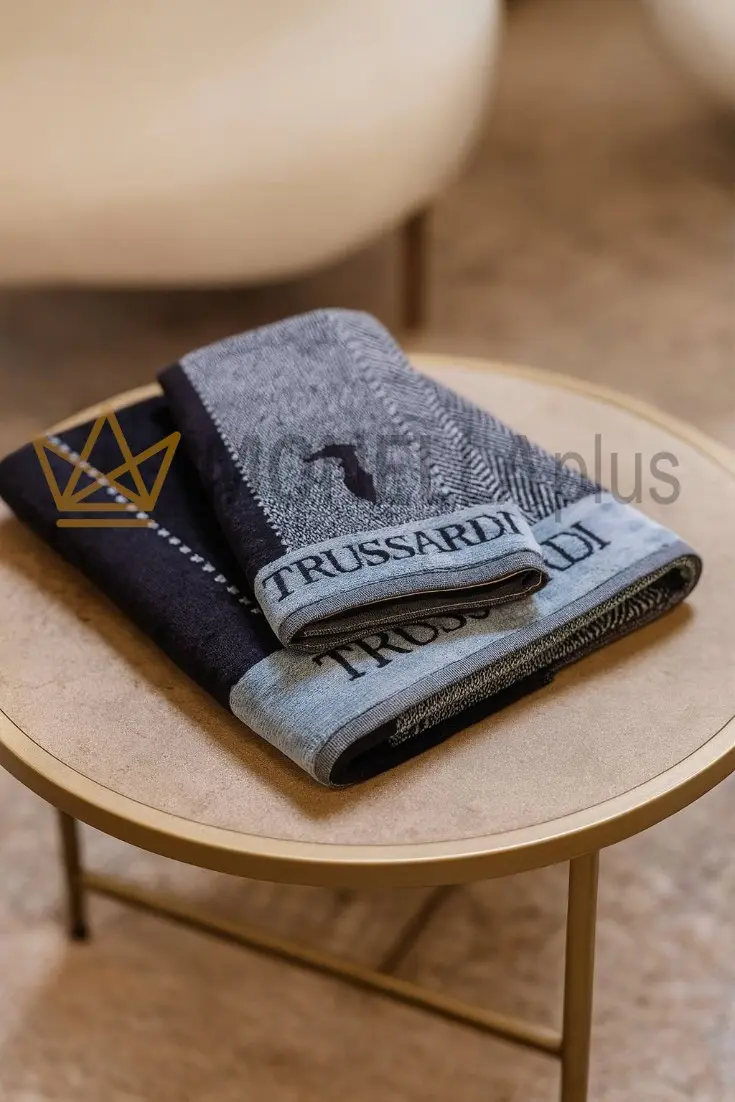 Coppia asciugamani New Tweed Trussardi