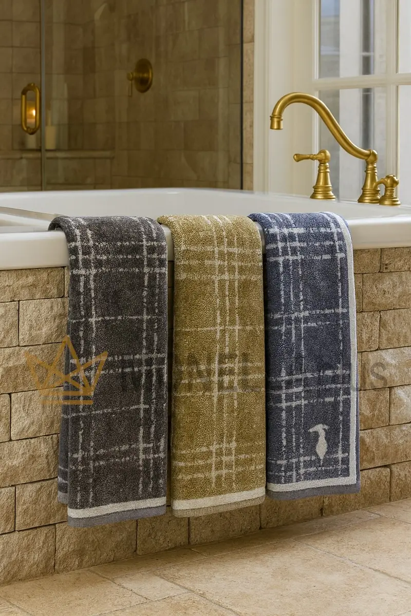Coppia asciugamani Scratch Trussardi