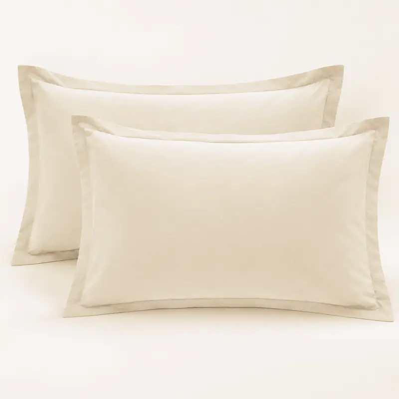 Coppia di Federe Madapolam Paint in Cotone – 50 × 80 cm
