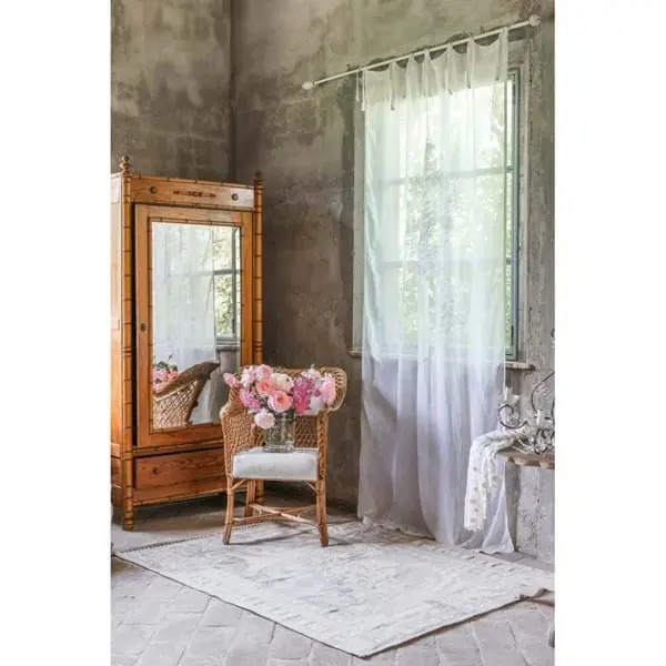 Coppia tende in lino