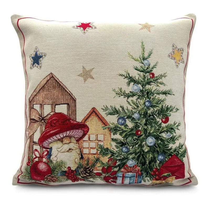 Copricuscino FAVOLA, uni, Gobelin Jacquard