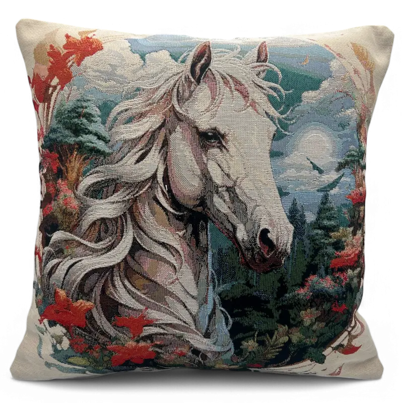 Copricuscino TRUHAN, Gobelin Jacquard, 45x45 cm