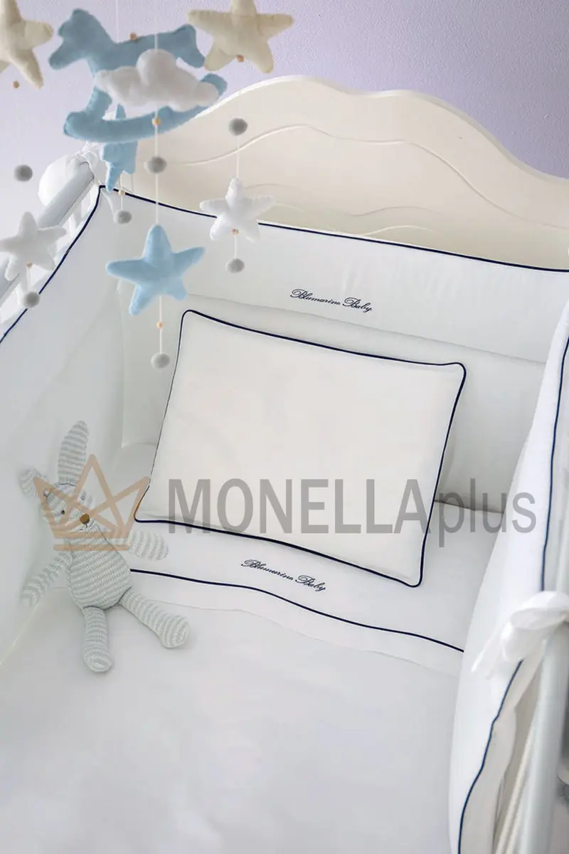Copripiumino lettino Baby Blu Blumarine