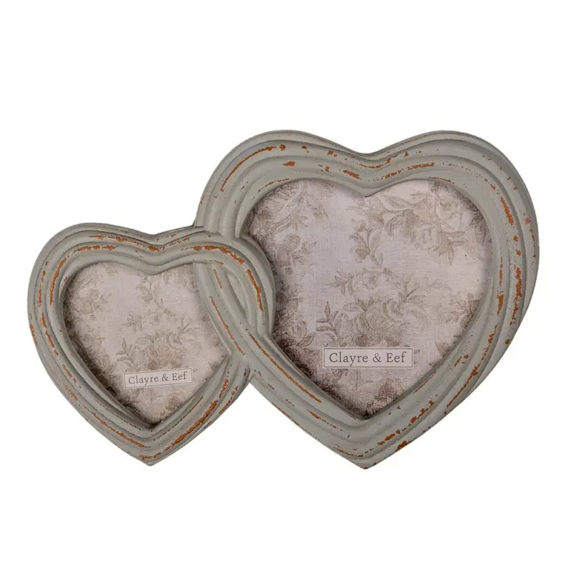 Cornice con due cuori