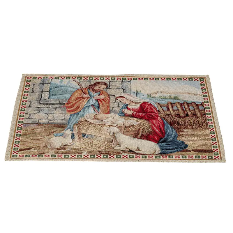 Corridore Runner Tovaglietta CHRISTMAS EVE, uni, Gobelin Jacquard, Lurex Gold