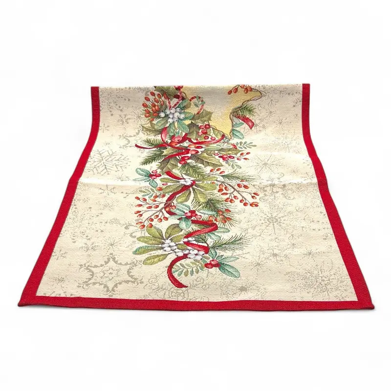 Corridore Runner Tovaglietta ESTRELLAS, uni, Gobelin Jacquard