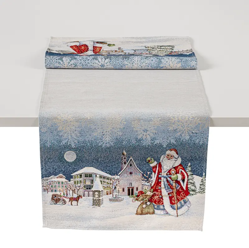 Corridore Runner Tovaglietta PAPA NOEL, uni, Gobelin Jacquard
