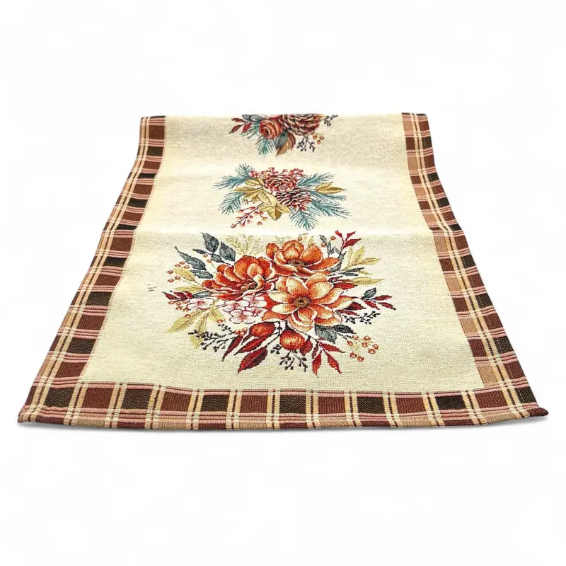 Corridore Runner Tovaglietta SCARLETT, uni, Gobelin Jacquard