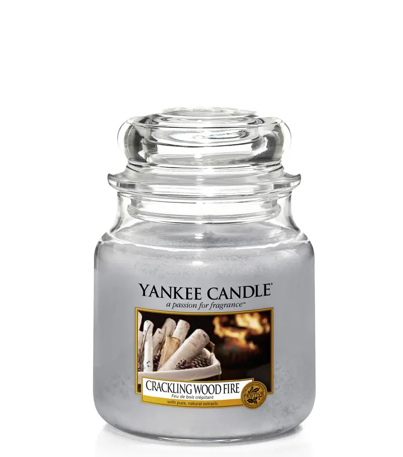CRACKLING WOOD FIRE -Yankee Candle- Giara Media