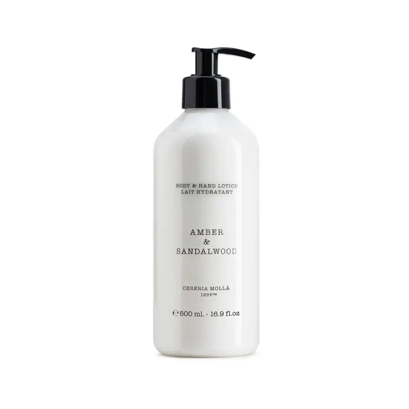 Crema corpo Amber & Sandalwood 500 ml | Cereria Molla 1899