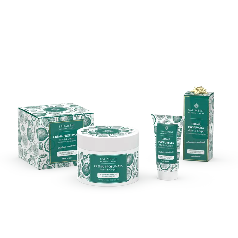 Creme Perfumado de 200 ml à sua escolha + Creme Perfumado de 50 ml com a mesma fragrância do formato de 200 ml como PROVA GRATUITA
