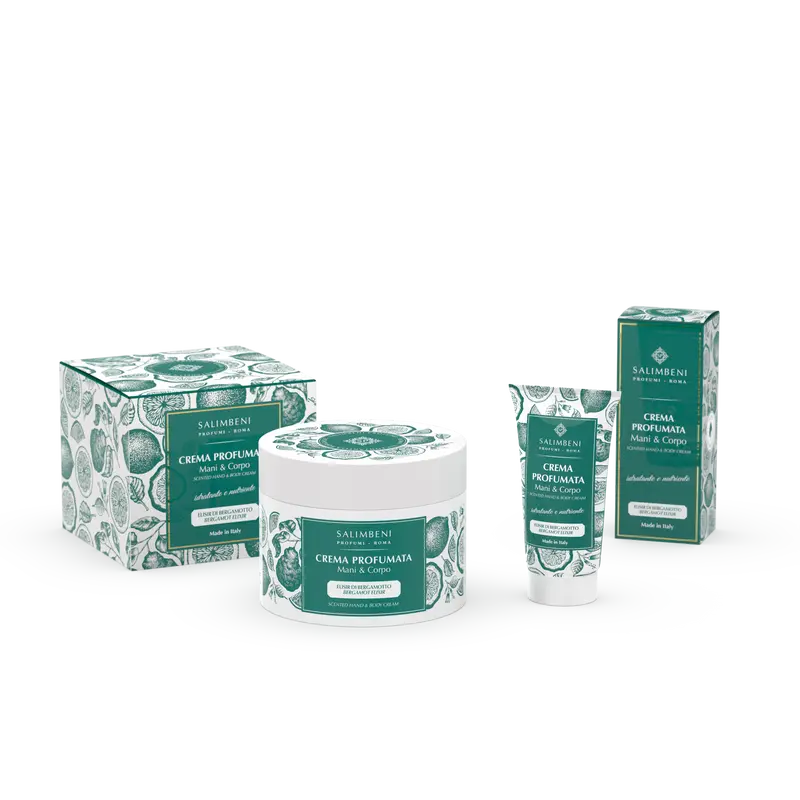 Creme Perfumado de Mãos e Corpo de 200 ml na fragrância à sua escolha + Creme Perfumado de Mãos e Corpo 50 ml na mesma fragrância