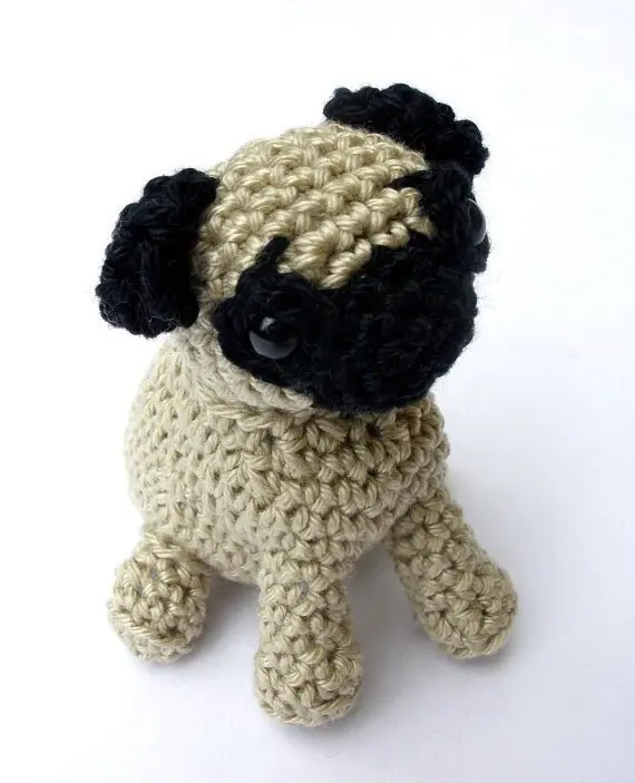 Crochet pug pattern
