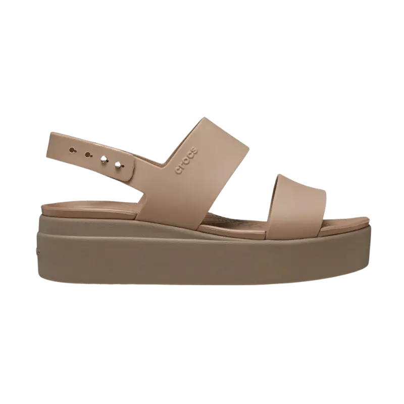 Crocs Sandali Brooklyn Donna Latte/mushroom