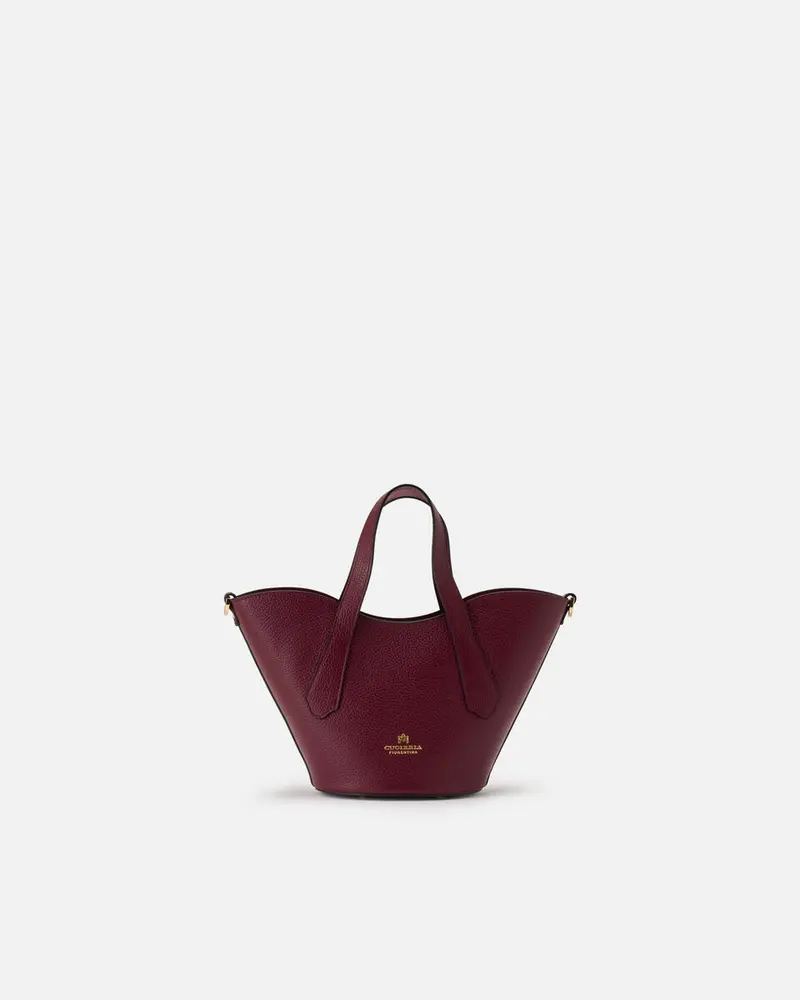 CUOIERIA FIORENTINA - Borsa Wave small - Bordeaux