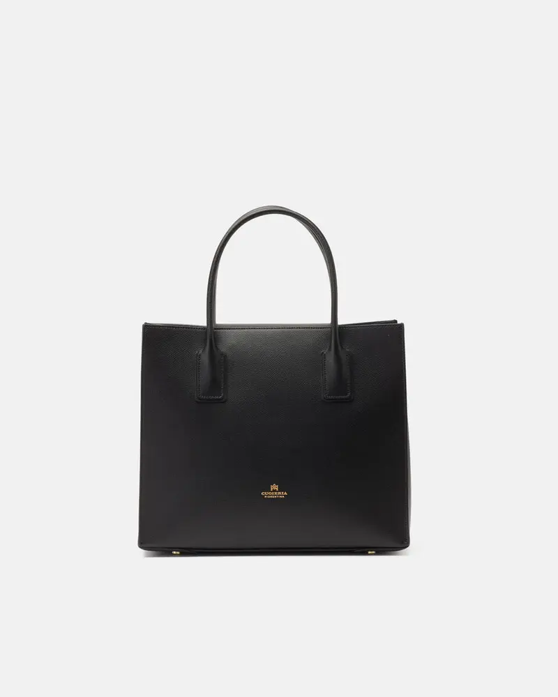 CUOIERIA FIORENTINA - Medium Tote Bag Alice Nero
