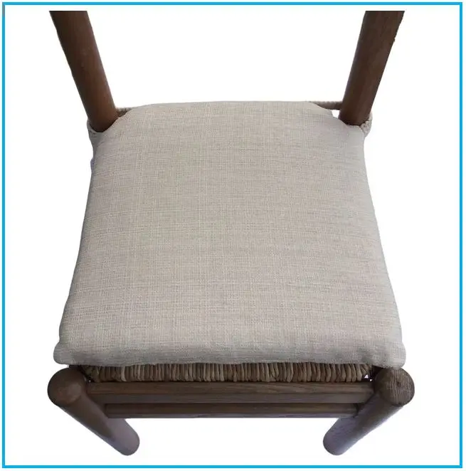 Cuscini per sedie da cucina e ufficio - set 4/6 pezzi - con Fascia Elastica - beige