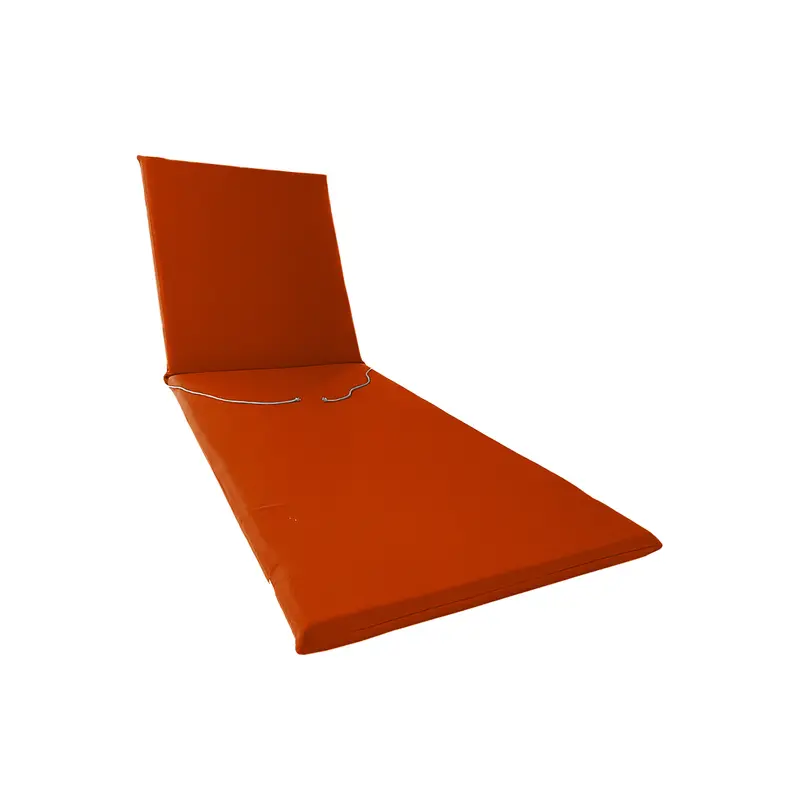 Cuscino arancione antimacchia per lettino prendisole - linea arena