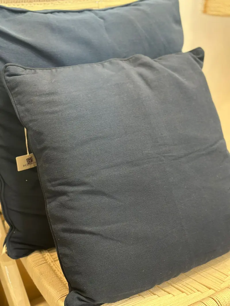 CUSCINO BLU SCURO