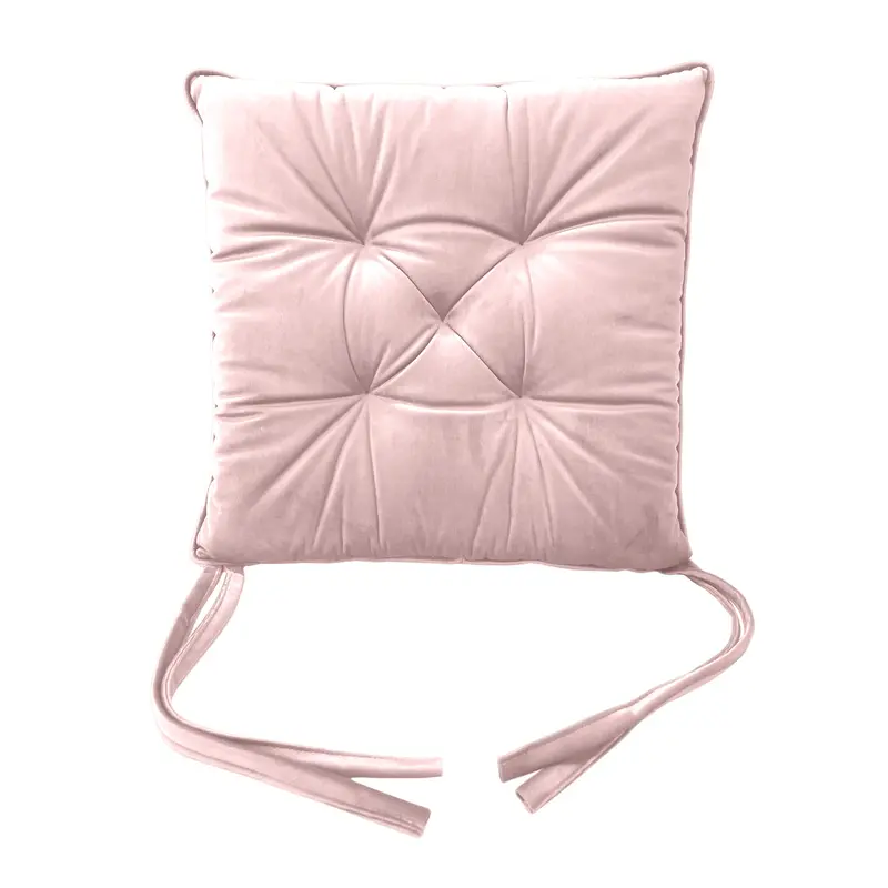 Cuscino Coprisedia in Velluto Rosa - Linea Parigi