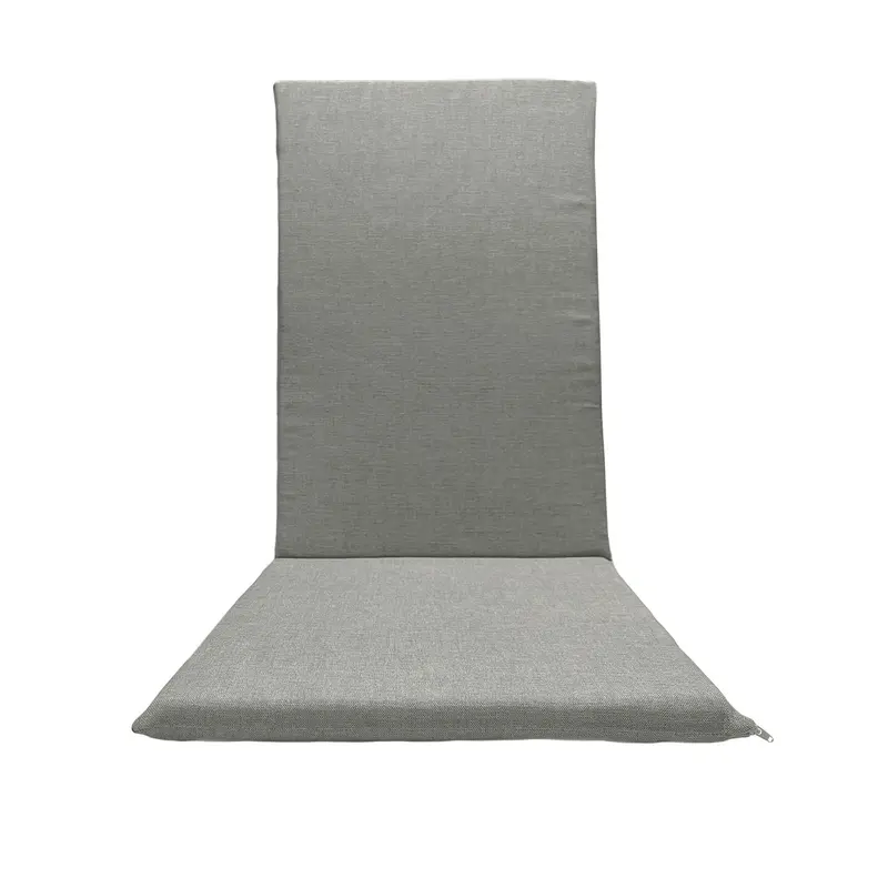 Cuscino Grigio chiaro per sedia Sdraio - Schienale alto