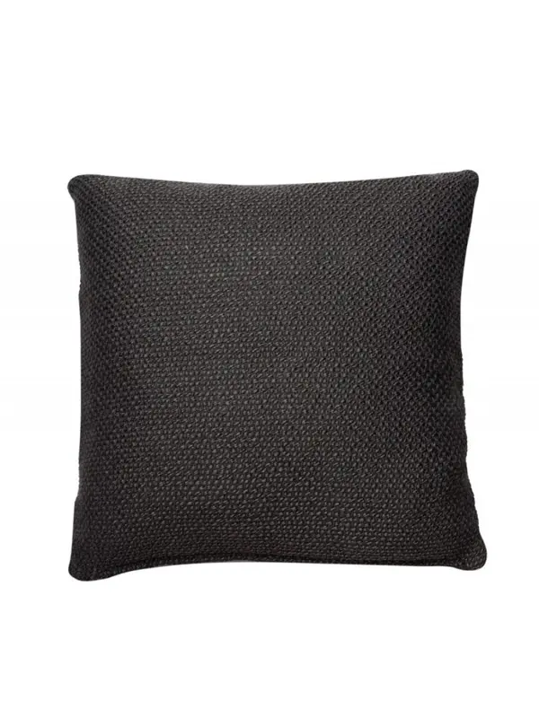 Cuscino in cotone antracite - L'Oca Nera