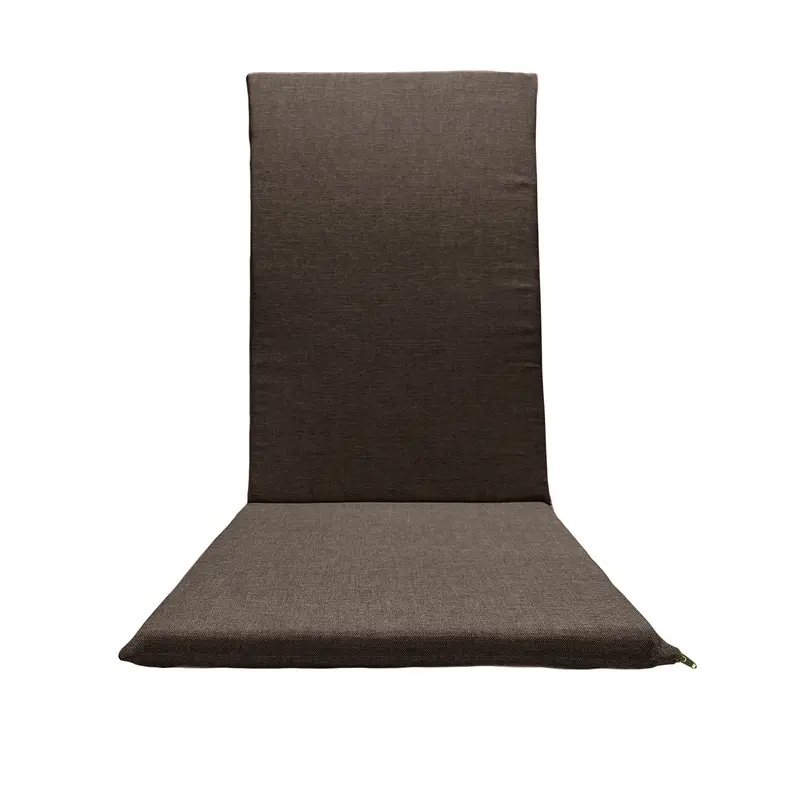 Cuscino Marrone per sedia Sdraio - Schienale alto