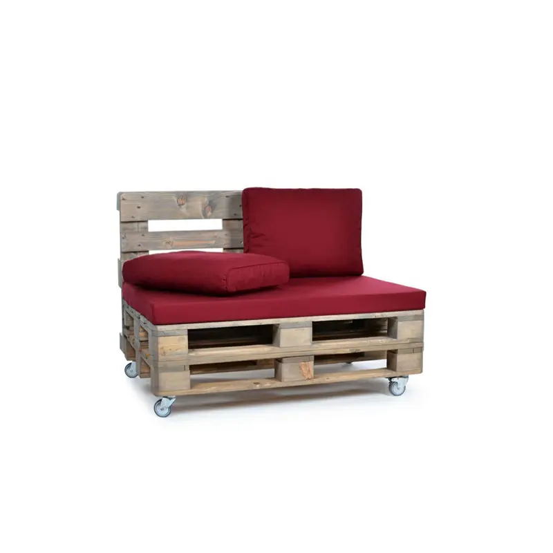 Cuscino per Divano Pallet Antimacchia - Bordeaux