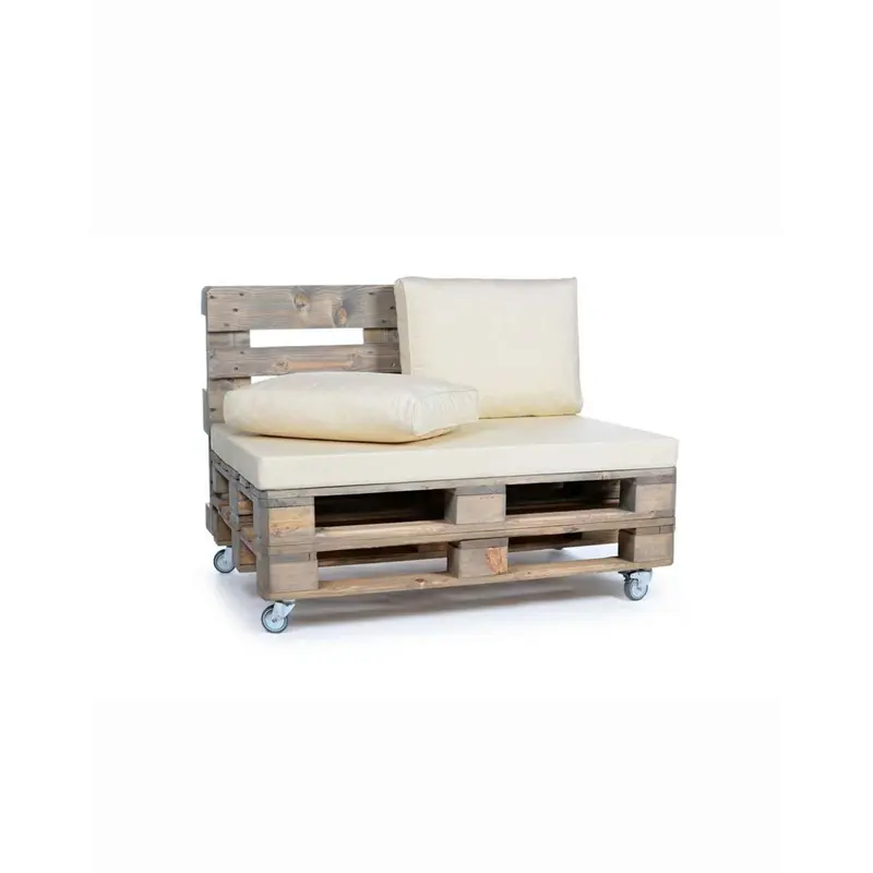 Cuscino per Divano Pallet Antimacchia - Panna