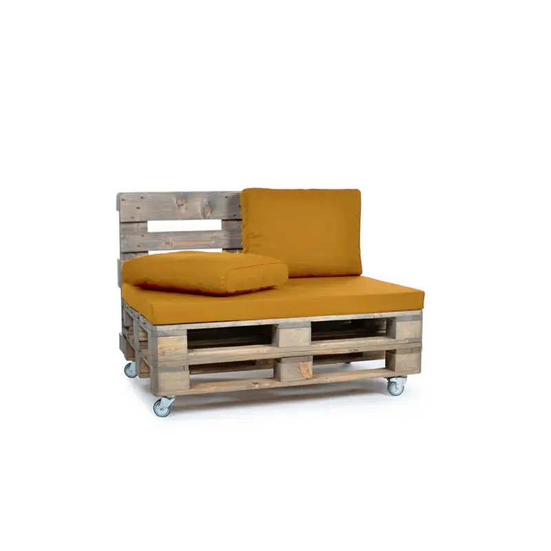 Cuscino per Divano Pallet Antimacchia - Senape