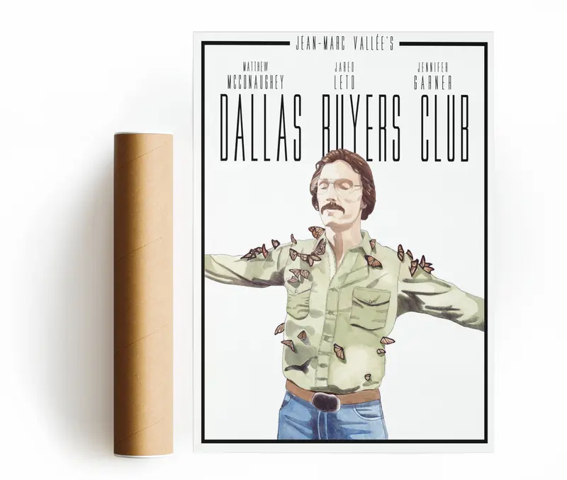 DALLAS BUYERS CLUB STAMPA D'ARTE