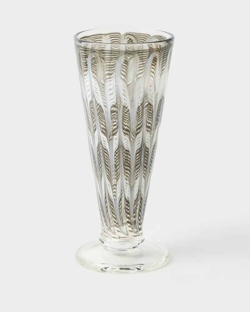 D'Ascoli Donatello Flute Glasses, Walnut (Set of 6)