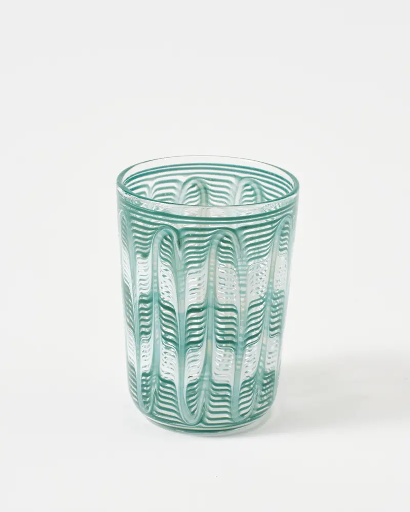 D'Ascoli Donatello Tumblers,Turquoise (Set of 6)