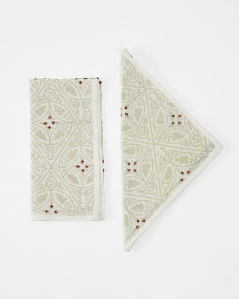 D'Ascoli Ravello Linen Napkins (Set of 4)