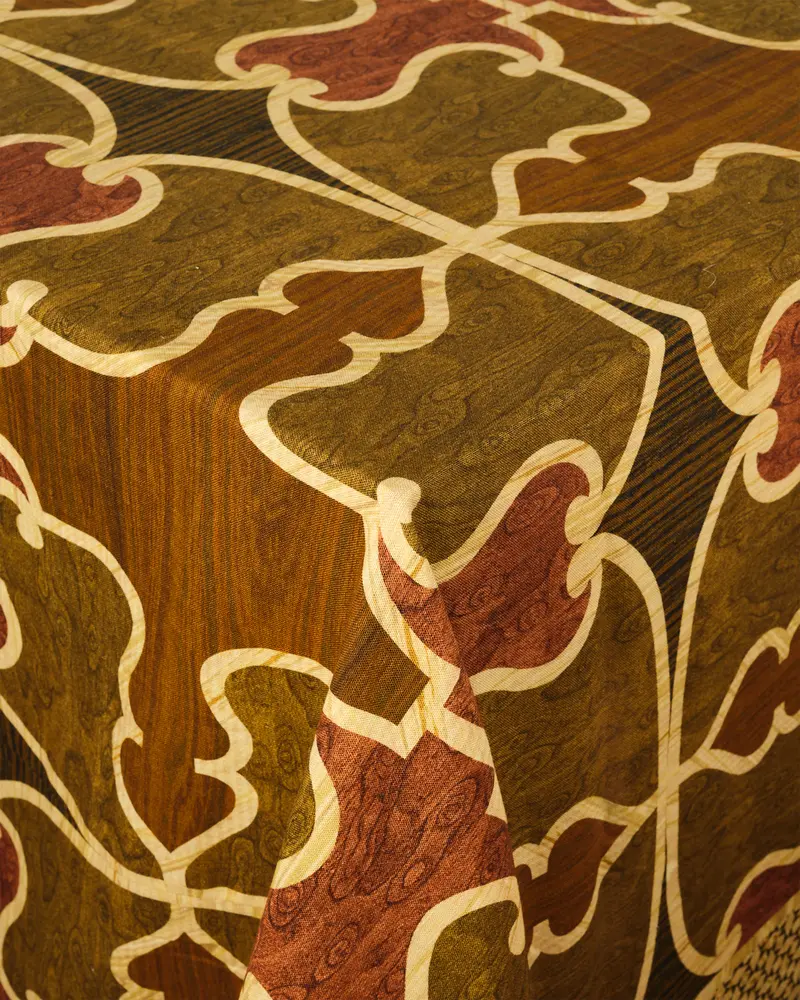 D'Ascoli Urbino Tablecloth Brun