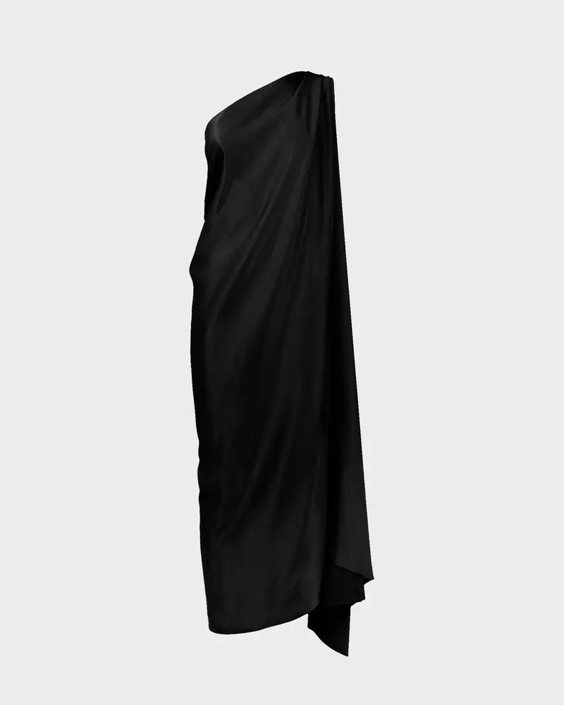 Dea Black Dress by Stephan Janson