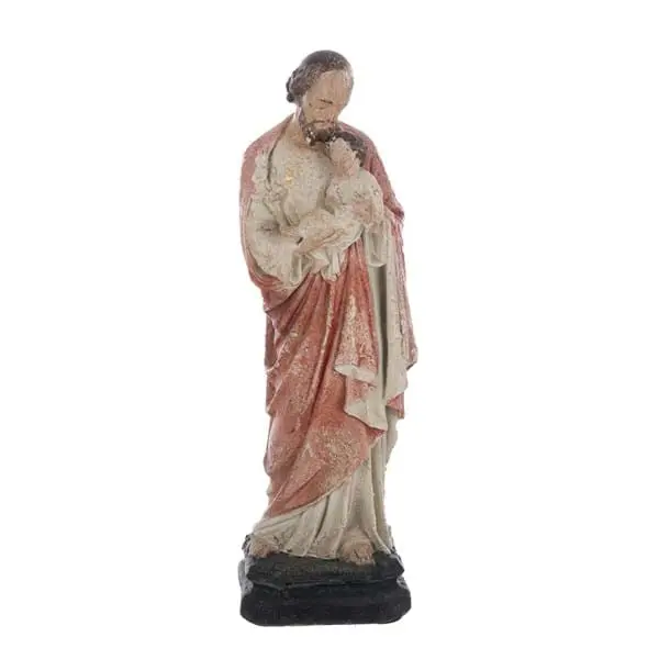 Decoro anticato Giuseppe con bambin Gusù