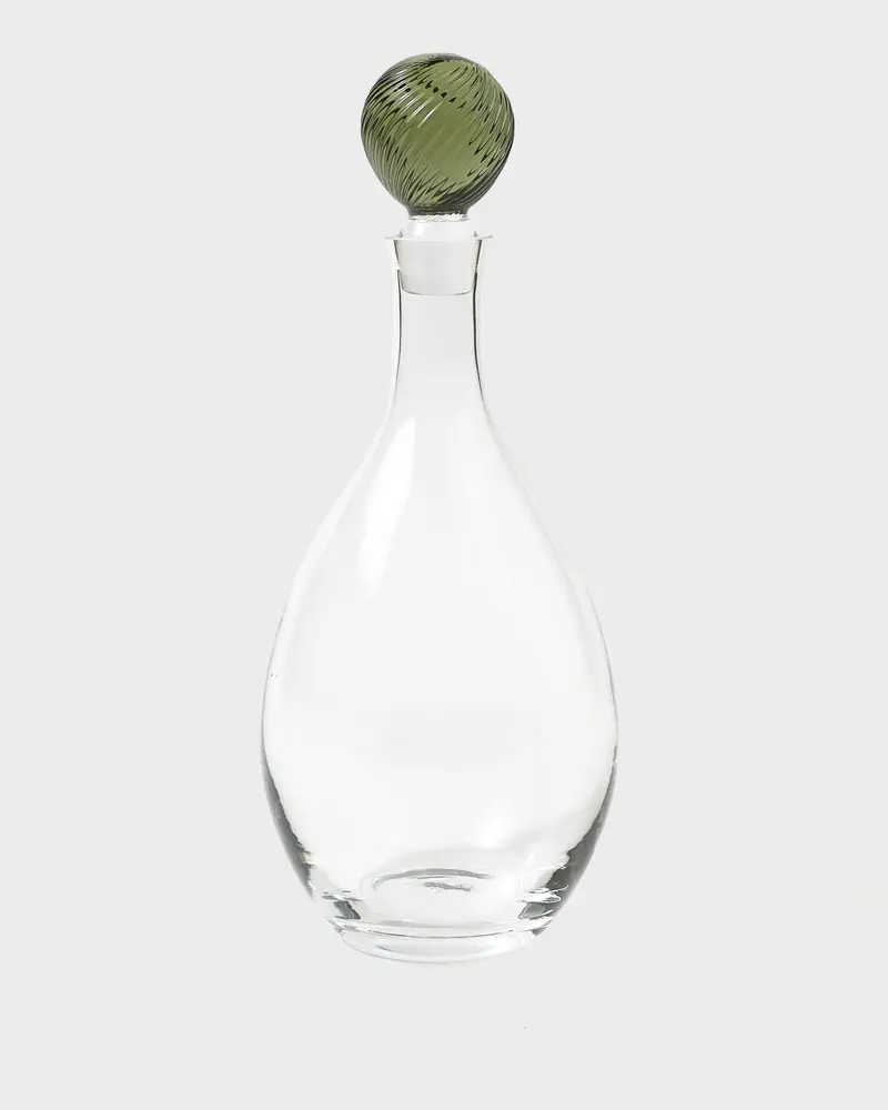 Demetra Glass Bottle Green, Large