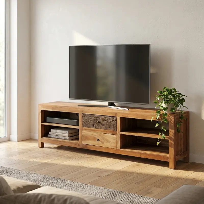 Demetrio - mobile tv marrone 170x35x51