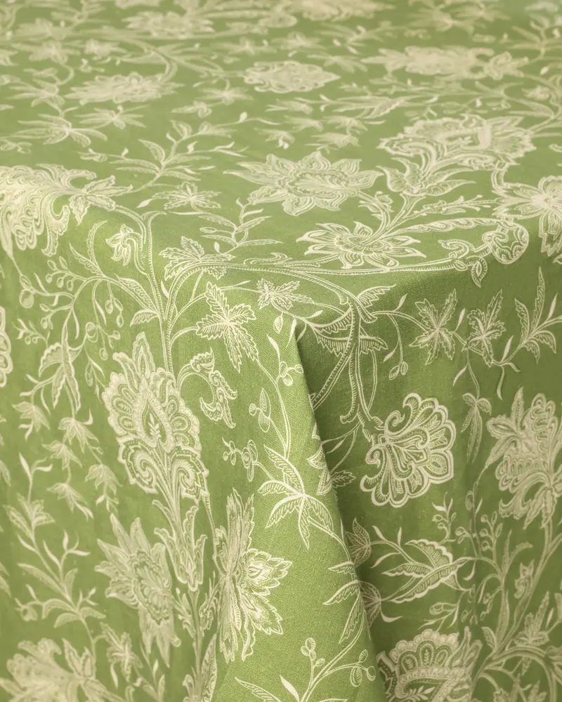 Destree x Cabana Tablecloth Green, Small Rectangular