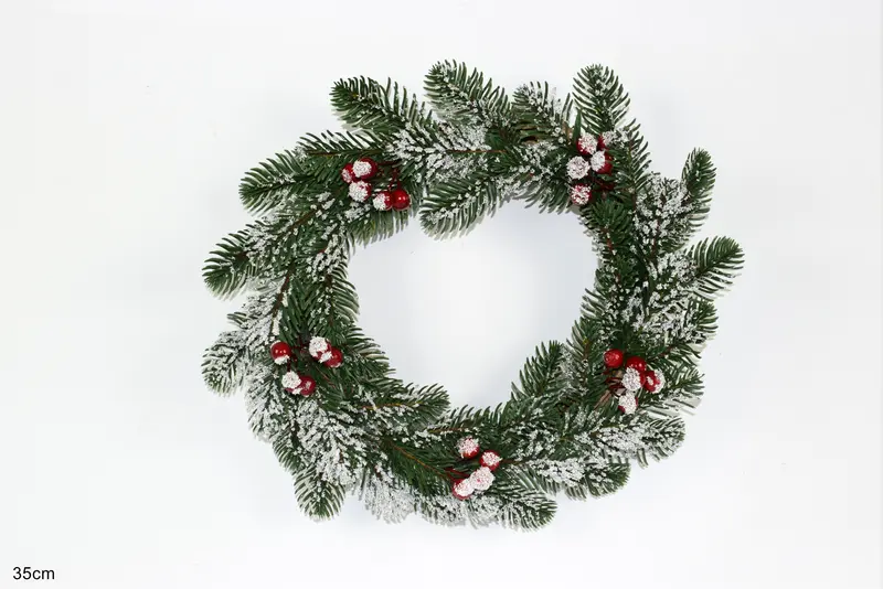 DIETROPORTA PVC INNEVATO C BACCHE 35CM