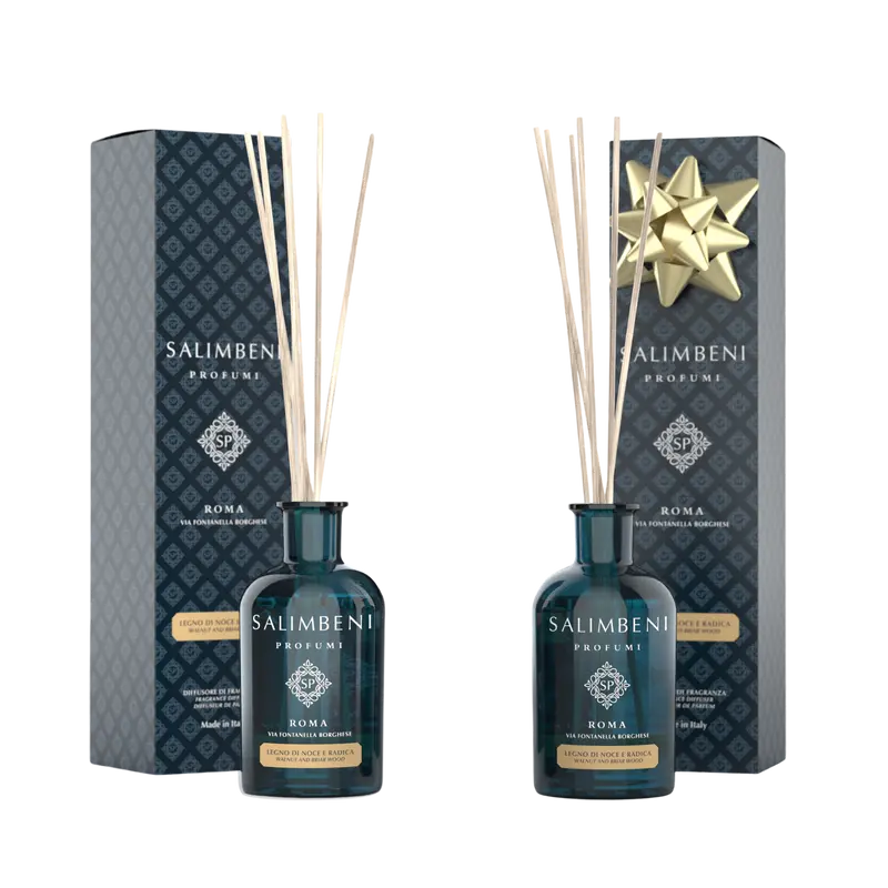 Difusor de Madeira de Nogueira e Briar 250ml + Difusor de Madeira de Nogueira e Briar 250ml
