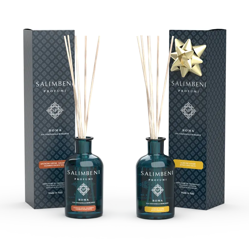 Difusor de Madeiras Antigas Salimbeni 250 ml + Difusor de Cítrico Amargo 250 ml