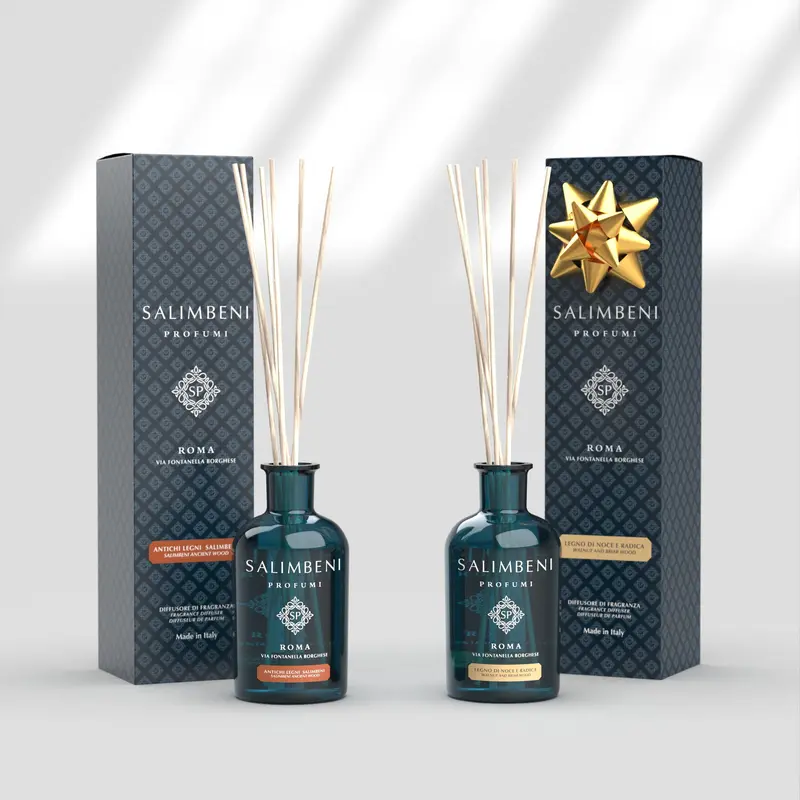 Difusor de Madeiras Antigas Salimbeni 250 ml + Difusor de Madeira de Nogueira e Briar 250 ml
